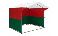 Торговая палатка «Домик» 2,5 x 2 из квадратной трубы 20х20 мм